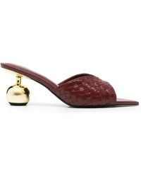 JW PEI - Ellie Braided Sphere-Heel Sandals - Lyst
