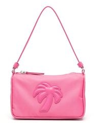 Palm Angels - Pouch With Palm Tree Logo - Lyst