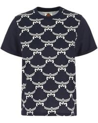 MCM - Camiseta Con Logo Estampado - Lyst
