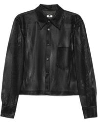 Comme des Garçons - Mesh Chest-Pocket Shirt - Lyst