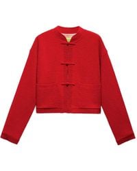 Shanghai Tang - Cashmere Cardigan - Lyst