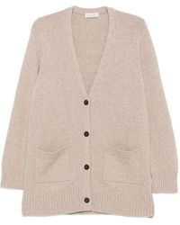 Le Tricot Perugia - Buttoned Cardigan - Lyst