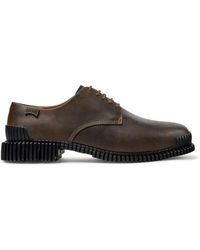 Camper - Pix Leather Derby Shoes - Lyst