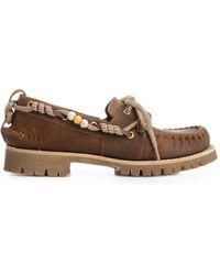 Golden Goose - Cruise Waxed Suede Loafers - Lyst