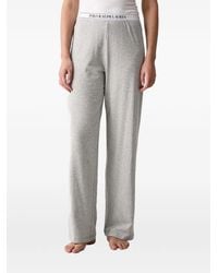 Polo Ralph Lauren - Bas De Pyjama À Taille Ornée Du Logo - Lyst