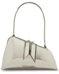 The Attico - Sunrise Faux-Leather Shoulder Bag - Lyst