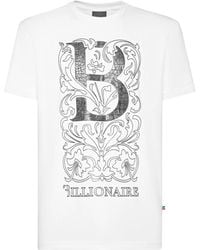 Billionaire - Camiseta con logo estampado - Lyst