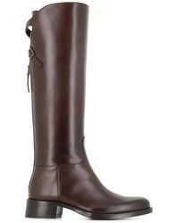 Sartore - Calf Leather Riding Boots - Lyst