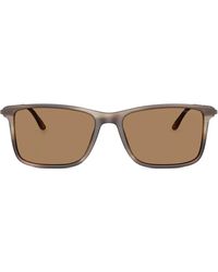 Giorgio Armani - Rectangle-Frame Sunglasses - Lyst