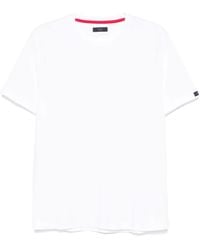Fay - Logo-Patch T-Shirt - Lyst