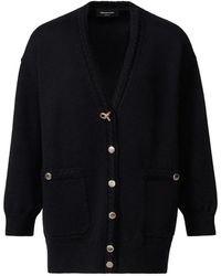 Fabiana Filippi - Braided-Trim Button-Up Cardigan - Lyst