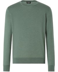 ZEGNA - Cashseta Crewneck Sweater - Lyst