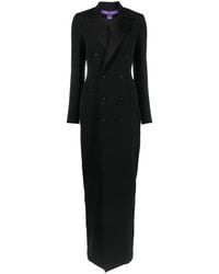 Ralph Lauren - Double-Breasted Suit Maxi Dress - Lyst