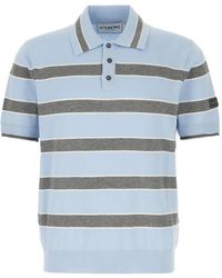 Iceberg - Regular-Fit Striped Cotton Polo Shirt - Lyst