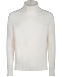 Gran Sasso - Ribbed Turtleneck Sweater - Lyst
