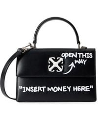 Off-White c/o Virgil Abloh - Jitney 1.4 Top Handle Quote - Lyst