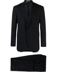 Corneliani - Single-Breasted Virgin Wool Suit - Lyst