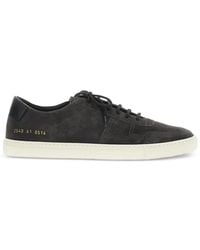Common Projects - Lace-Up Leather Sneakers - Lyst