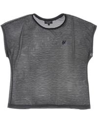 Emporio Armani - Striped T-Shirt - Lyst