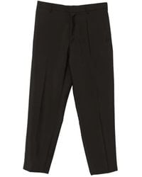 Jil Sander - Wool Canvas Trousers - Lyst
