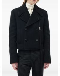 Ann Demeulemeester - Dalmar Double-Breasted Jacket - Lyst