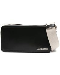 Jacquemus - Borsa A Spalla Utility Con Placca Logo - Lyst