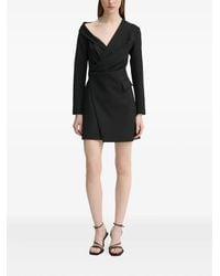 A.L.C. - Vestido corto con hombros asimétricos - Lyst