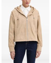 BOSS - ジップアップ フーデッドジャケット - Lyst