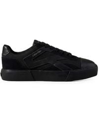 Calvin Klein - Logo-Print Panelled Sneakers - Lyst
