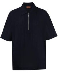 Missoni - Poloshirt mit Reißverschluss - Lyst