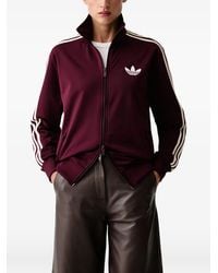 adidas - Firebird Logo-Embroidered Track Jacket - Lyst