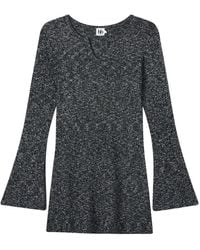 B+ AB - Mini-Jurk Met Flared Mouwen - Lyst