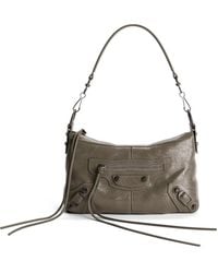 Balenciaga - Mini Le City Moto Shoulder Bag - Lyst