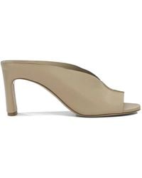 Roberto Del Carlo - Sandales 11725 En Cuir À Bout Ouvert - Lyst