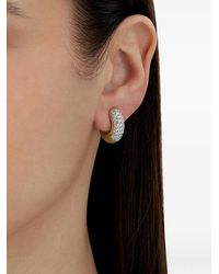 Nanis - Libera Diamond Huggie Earrings - Lyst