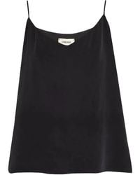 L'Agence - Canottiera Con Scollo A V - Lyst