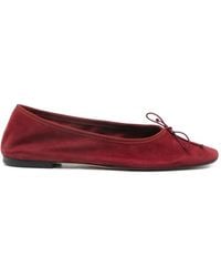 Aeyde - Tiby Kid Suede Leather Blood - Lyst