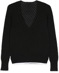 SAPIO - Pullover Mit Lochstrickmuster - Lyst