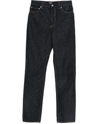 TOTEME - High-Rise Slim-Fit Jeans - Lyst