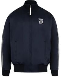 Loewe - Giacca Sportiva Con Ricamo Logo - Lyst