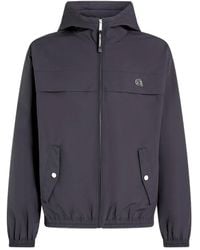 KARL LAGERFELD - Chaqueta Ikon Con Capucha - Lyst