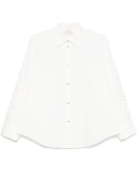 Forte Forte - Shirt Broidered Cotton - Lyst
