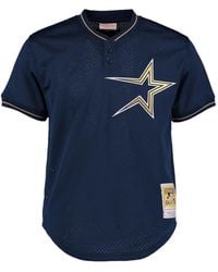 Mitchell & Ness - 1997 Houston Astros Star-Print Short-Sleeve Polo Shirt - Lyst