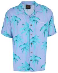 Mauna Kea - Palm-Print Shirt - Lyst