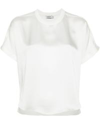 Jonathan Simkhai - T-shirt con maniche corte Addy - Lyst
