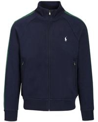 Polo Ralph Lauren - Logo-Embroidered Side-Stripe Jacket - Lyst