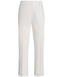 Brunello Cucinelli - Cotton Twill Trousers - Lyst