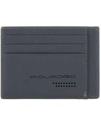Piquadro - Portacarte Con Logo - Lyst