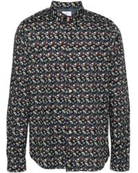 PS by Paul Smith - Popeline Overhemd Met Palmboomprint - Lyst