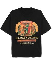 Melt - Graphic-Print Cotton T-Shirt - Lyst
